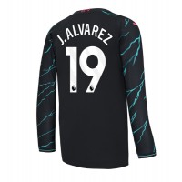 Muški Nogometni Dres Manchester City Julian Alvarez #19 Rezervni 2023-24 Dugi Rukav
